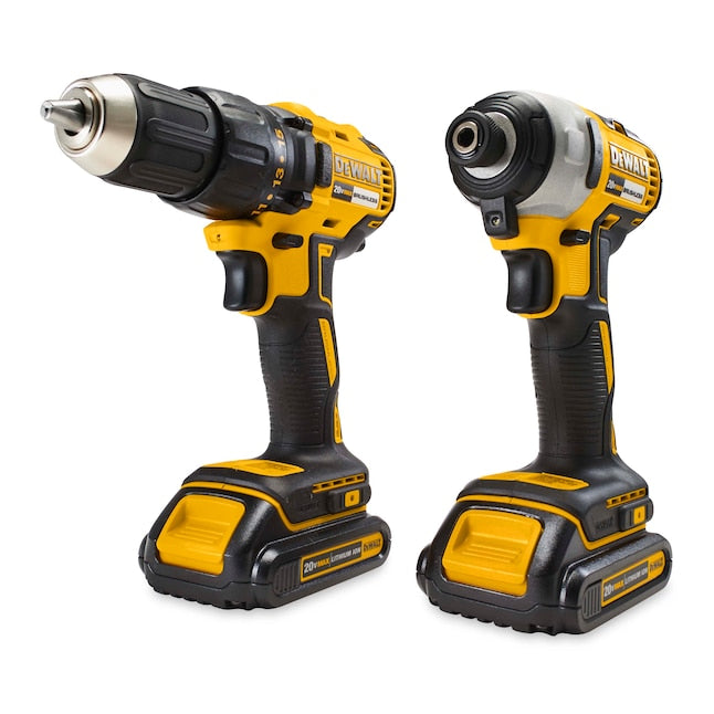 DEWALT 20V MAX* Compact Brushless Drill/Driver and Impact Kit