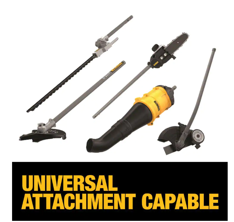 DEWALT 17" 60V MAX Brushless Cordless Battery Powered Attachment Capable String Trimmer Kit, (1) FLEXVOLT 3Ah Battery and Charger