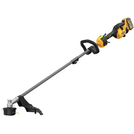 DEWALT 17" 60V MAX Brushless Cordless Battery Powered Attachment Capable String Trimmer Kit, (1) FLEXVOLT 3Ah Battery and Charger