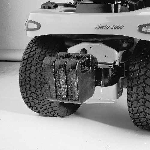 Rear Weight Bracket-XT3 Series ONLY