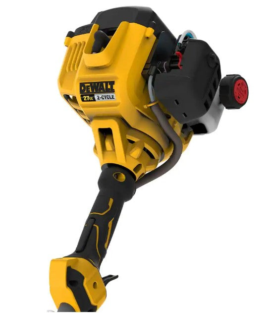 DEWALT 27cc 2-Stroke Gas Straight Shaft String Trimmer with Attachment Capability
